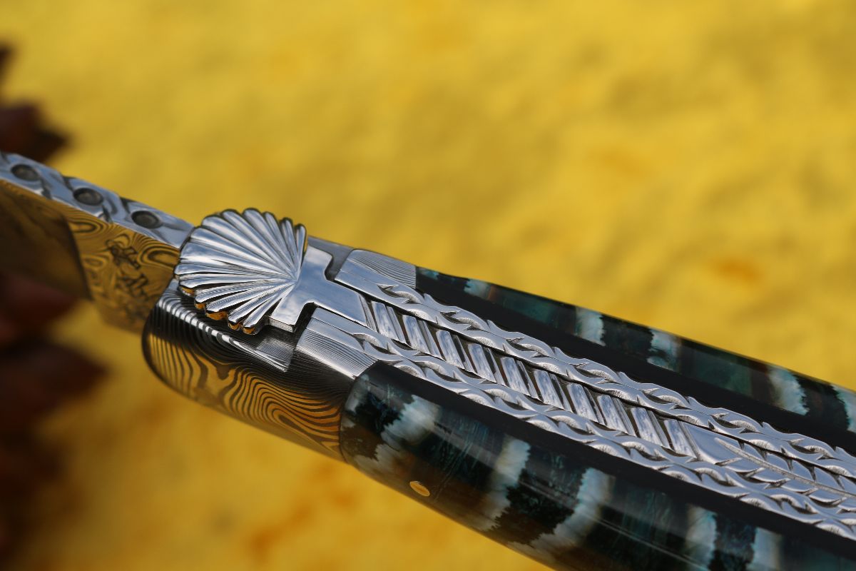 R&R Laguiole "Turquoise Stone" Laguiole Messer Made in Germany